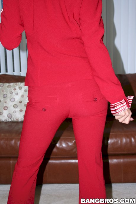 Sexy stewardesses exposes their wonderful bums and big breasts together