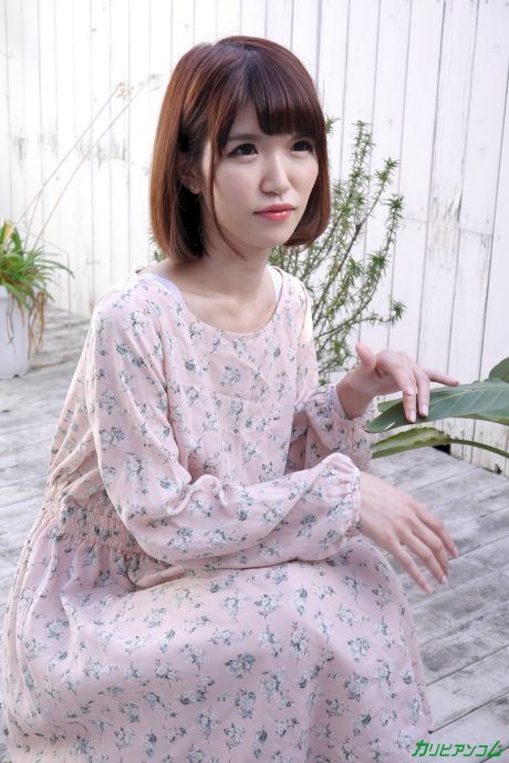 Japanese wife Marin Iroha shows her slim body & gets creampied after banging