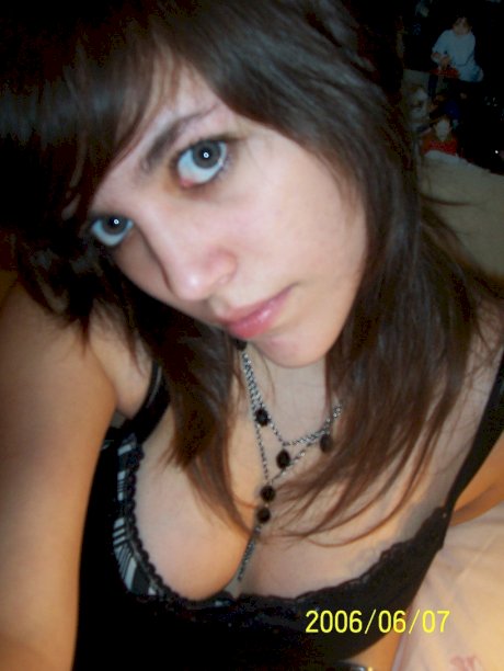 An ex girlfriend of mine took these selfies of her big tits some time ago