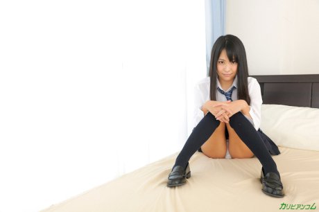 Japanese virgin with big tits Misa Makise gets painfully fucked & creampied