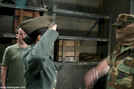 Asian general Mika Tan disciplines a soldier and grabs his dick