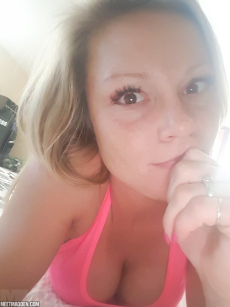 Amateur model takes naked and non naked bathroom selfies in mirror
