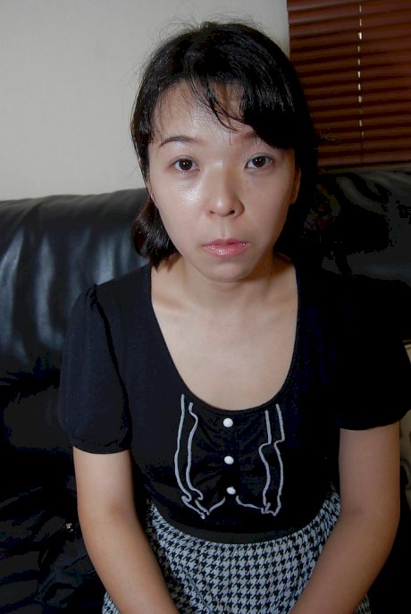 Shy asian MILF with tiny tits getting nude and vibing her shaved gash