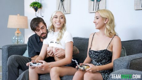 Breathtaking teens enjoy intense hardcore fucking in a groupsex compilation