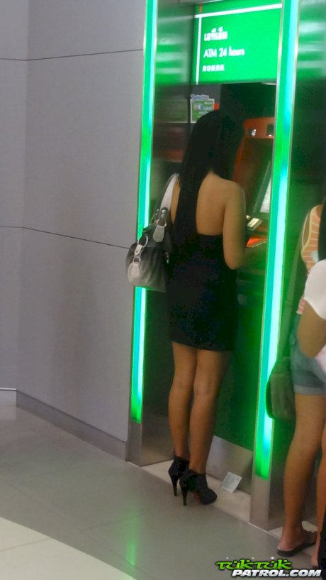 Thai hottie Mina stripping, posing and enjoying hot amateur POV sex