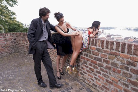 Smoking hot mature Lea Lexis gets her twat stuffed in a public place