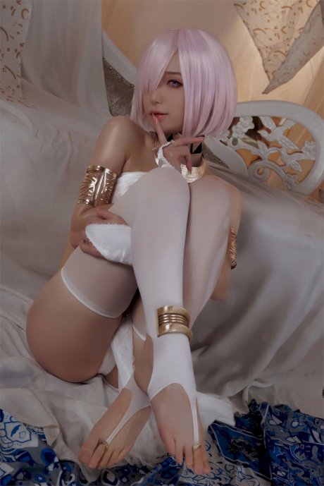 Pretty Asian babe shows off her perfect petite body wearing sexy lingerie