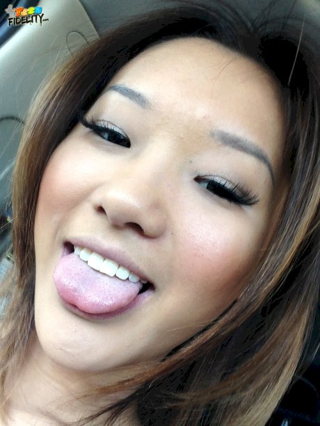 Skinny Asian hottie Alina Li modelling clothed & naked outdoors & in public