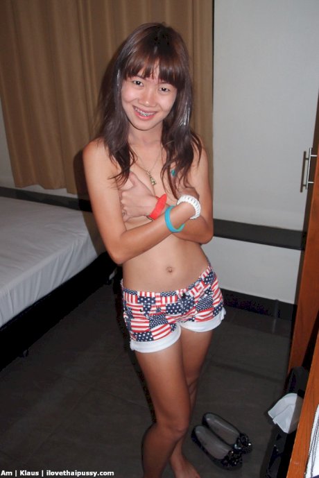 Asian first timer with braces gets banged by a sex tourist in POV mode