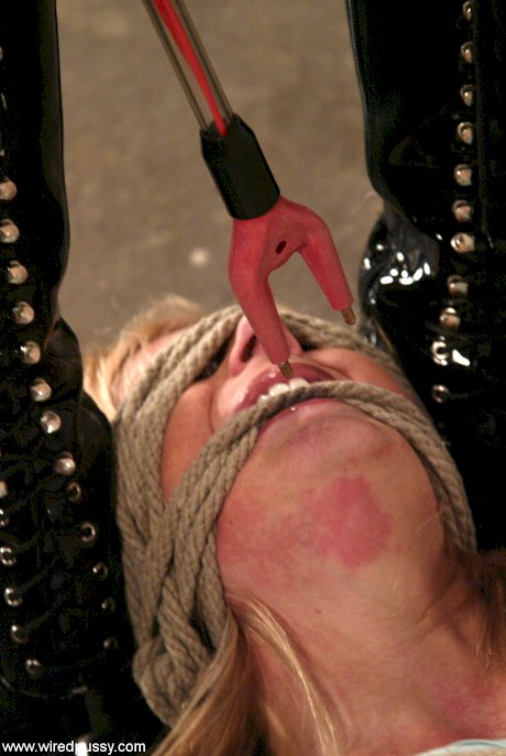 Wired Pussy performed by Angelene Black, Sandra Romain Hot Images